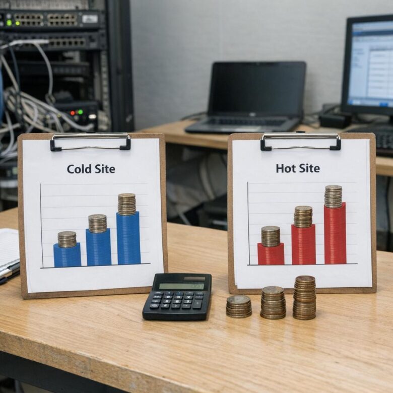 Comparing Cold Site vs. Hot Site Disaster Recovery Costs for Mid-Market Firms